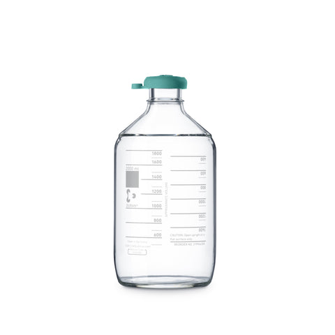 DURAN® Autoclave Bottle & Push-on Natural Rubber Cap - Bio Lab Consumables - DWK Life Sciences - MSE Supplies