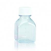 WHEATON® Square PET Media Bottle, Sterile, 125 mL