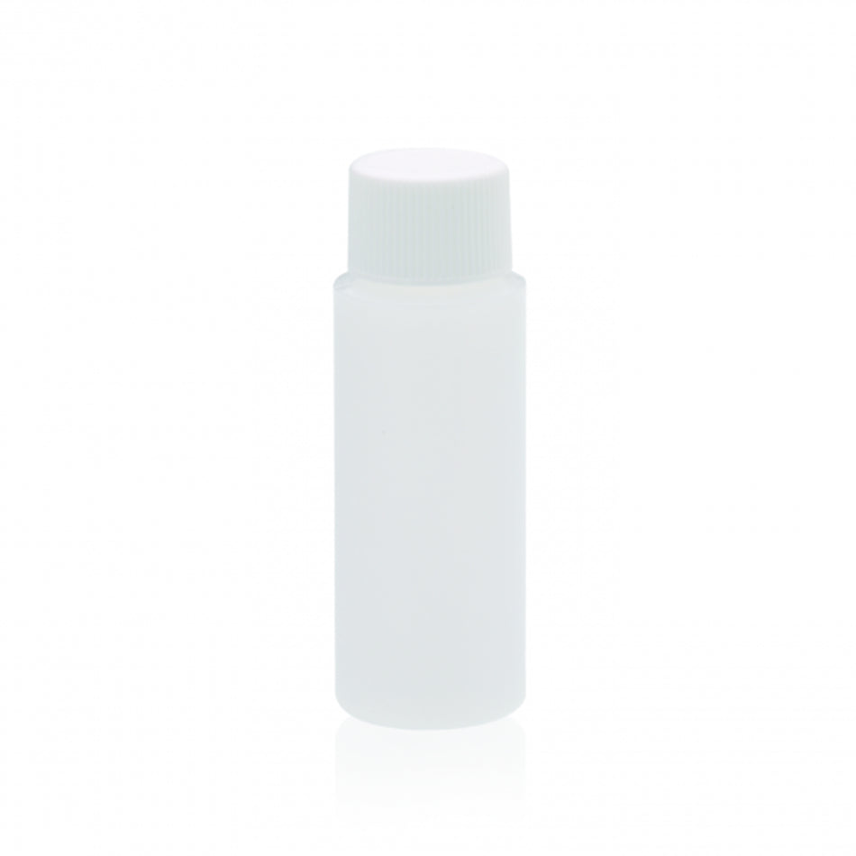 WHEATON® Cylinder Round Bottle, Natural, 30 mL, LDPE Foam, Case of 72