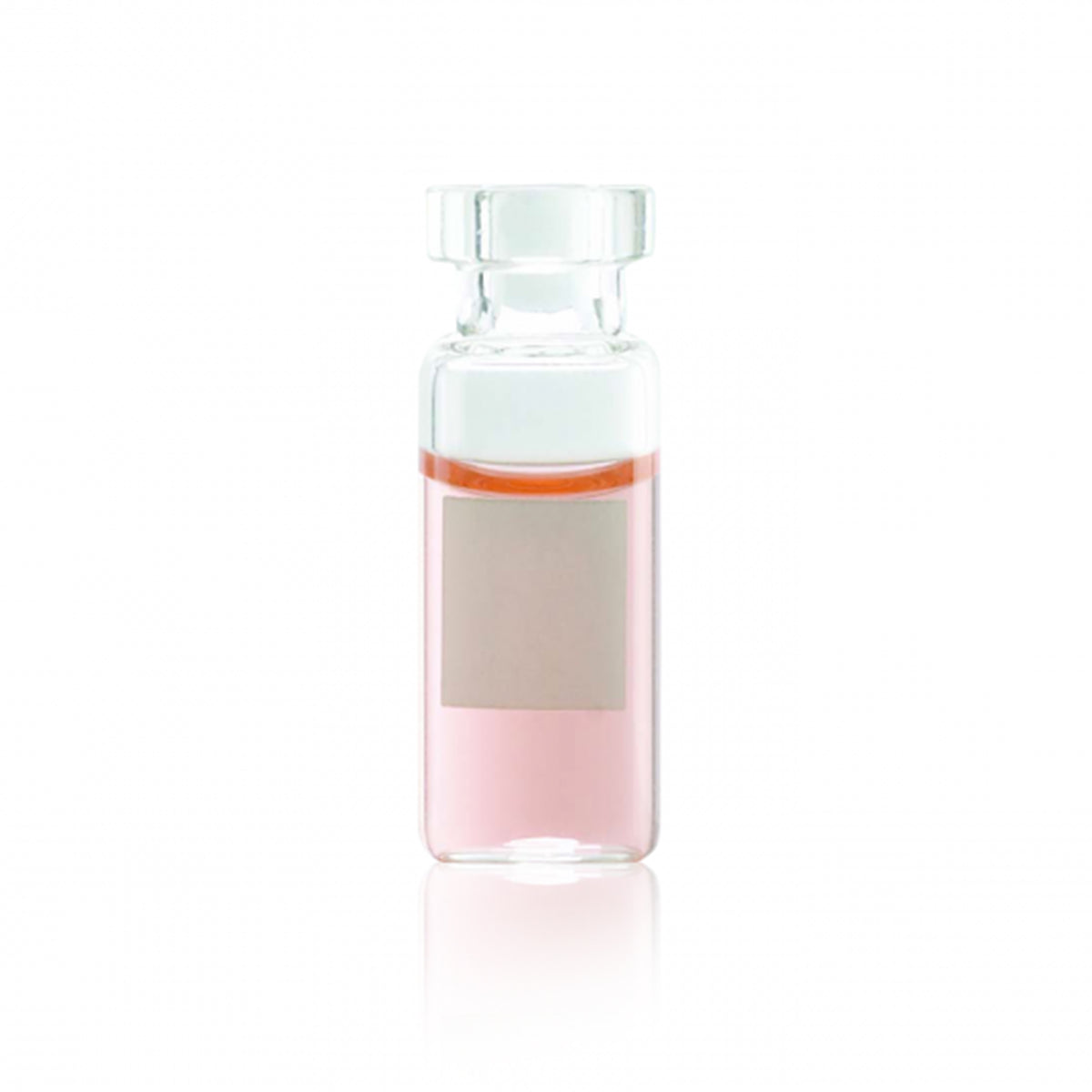 WHEATON® Standard Opening Crimp Vial 12 x 32mm, Clear, With Writing Patch