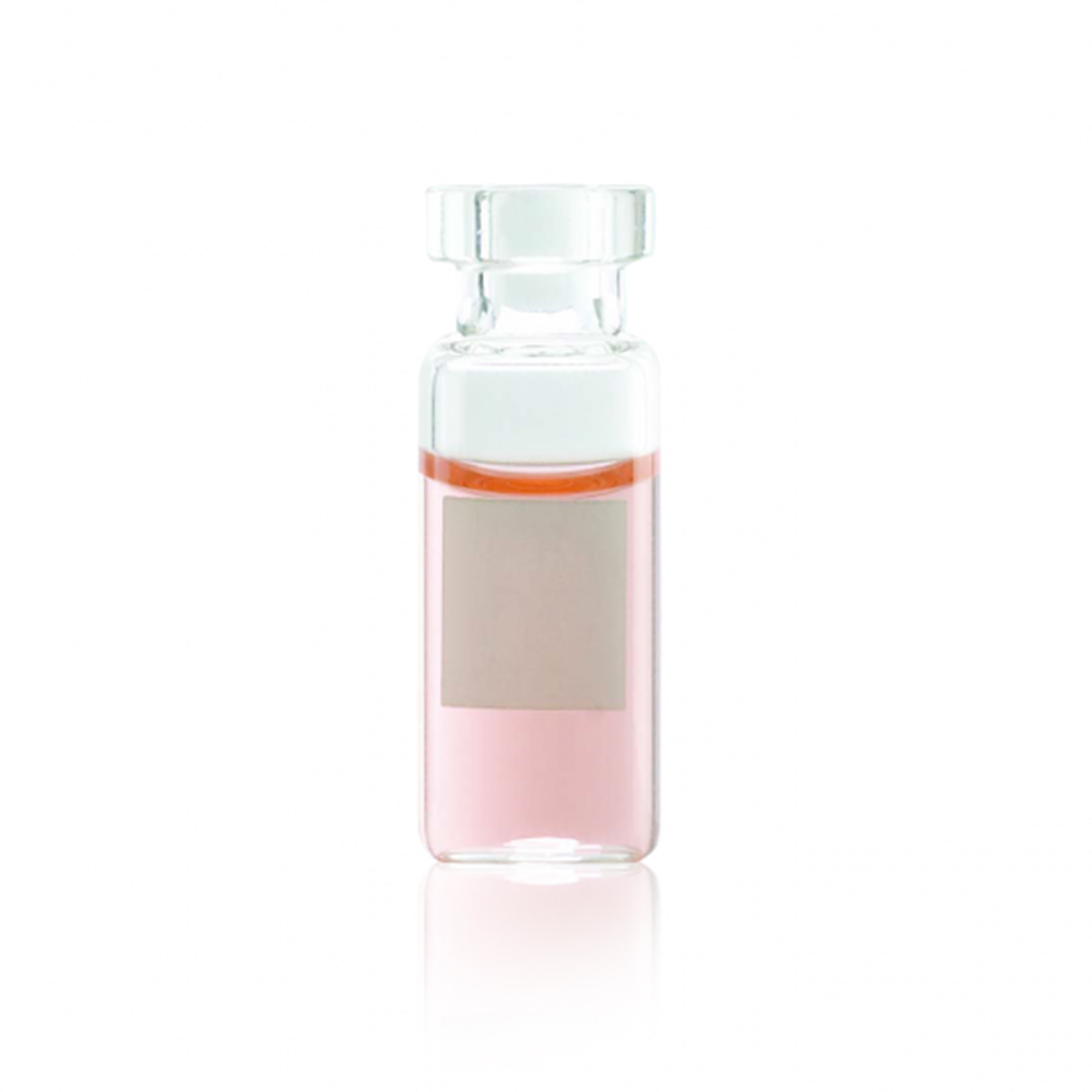 WHEATON® Standard Opening Crimp Vial 12 x 32mm, Clear, With Writing Patch
