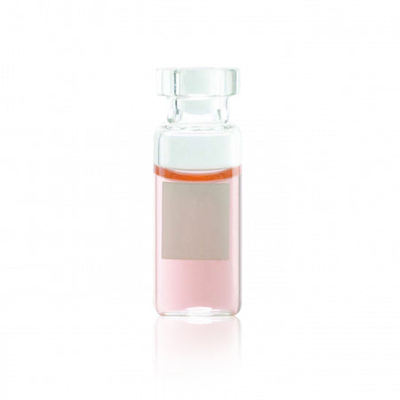 WHEATON® Standard Opening Crimp Vial 12 x 32mm, Clear, With Writing Patch