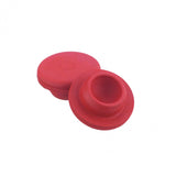 WHEATON® Rubber Stopper, Straight Plug, 20 mm, Natural Red Rubber, 45 Durometer