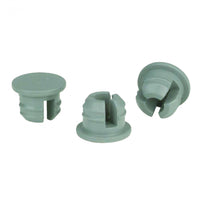 WHEATON® Thin Flange Stopper, 20mm 3-Leg Lyophilization Gray Chlorobutyl / 55