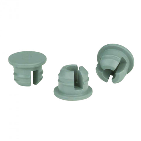 WHEATON® Thin Flange Stopper, 20mm 3-Leg Lyophilization Gray Chlorobutyl / 55
