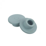WHEATON® Rubber Stopper, Straight Plug, 30 mm, Gray Bromobutyl, 50 Durometer
