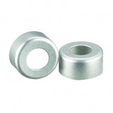 WHEATON® Unlined Open Top Aluminum Seal, 11mm, Natural