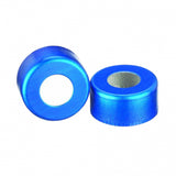 WHEATON® Unlined Open Top Aluminum Seal, 11mm, Blue