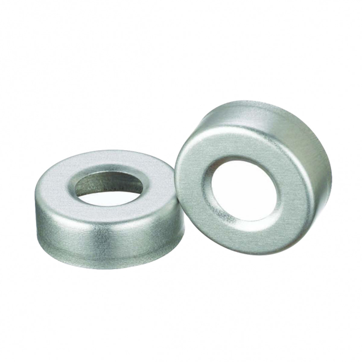 WHEATON® Unlined Aluminum Seal, 20mm, Natural, Open Top