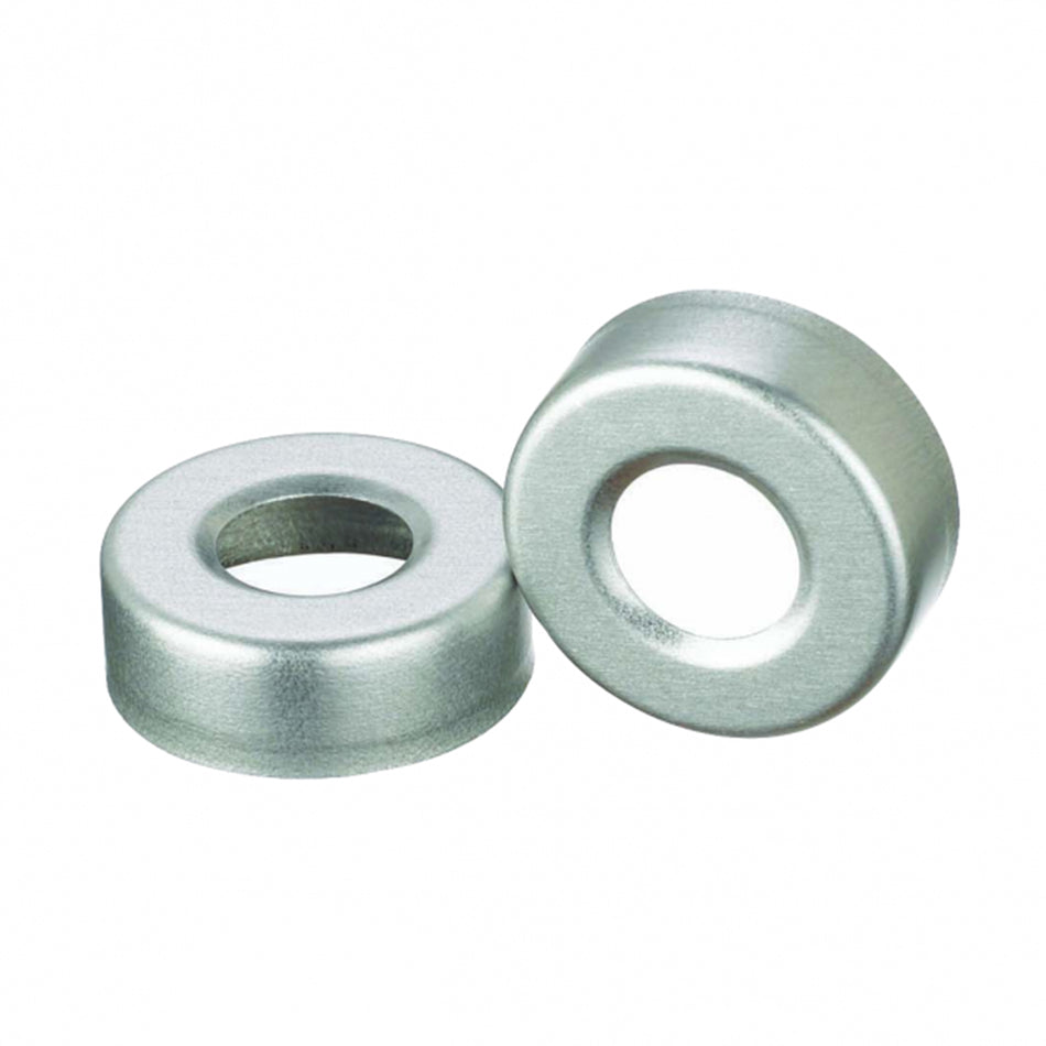 WHEATON® Unlined Aluminum Seal, 20mm, Natural, Open Top