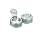 WHEATON® Unlined Aluminum Seal, 13mm, Natural, Tear-Off