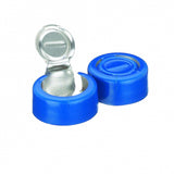 WHEATON® Unlined Aluminum Seal, 13mm, Blue, Tear-Off