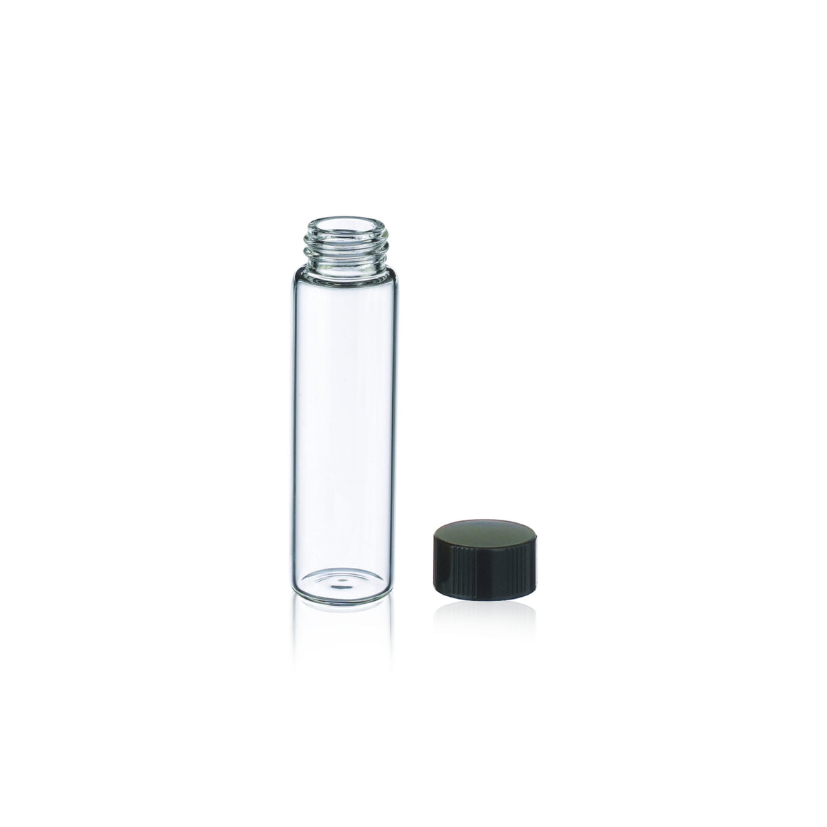WHEATON® E-C Sample Vials, 24mL, 14B Rubber