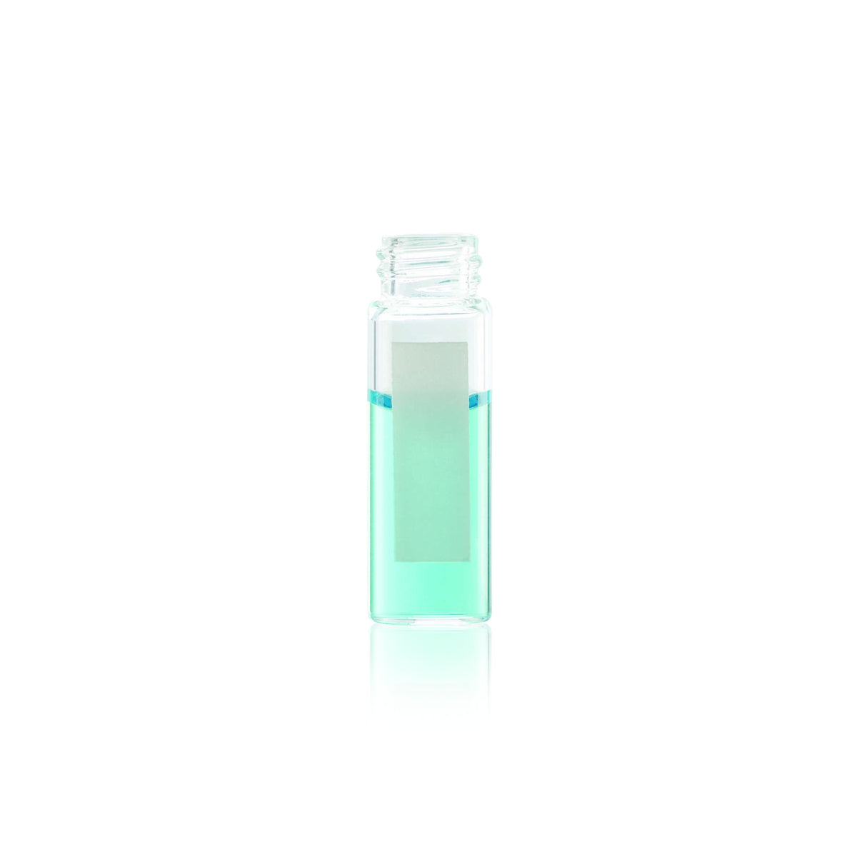 WHEATON® Screw Top Vial 15 x 45mm Screw Top Vials, Clear With Writing Patch