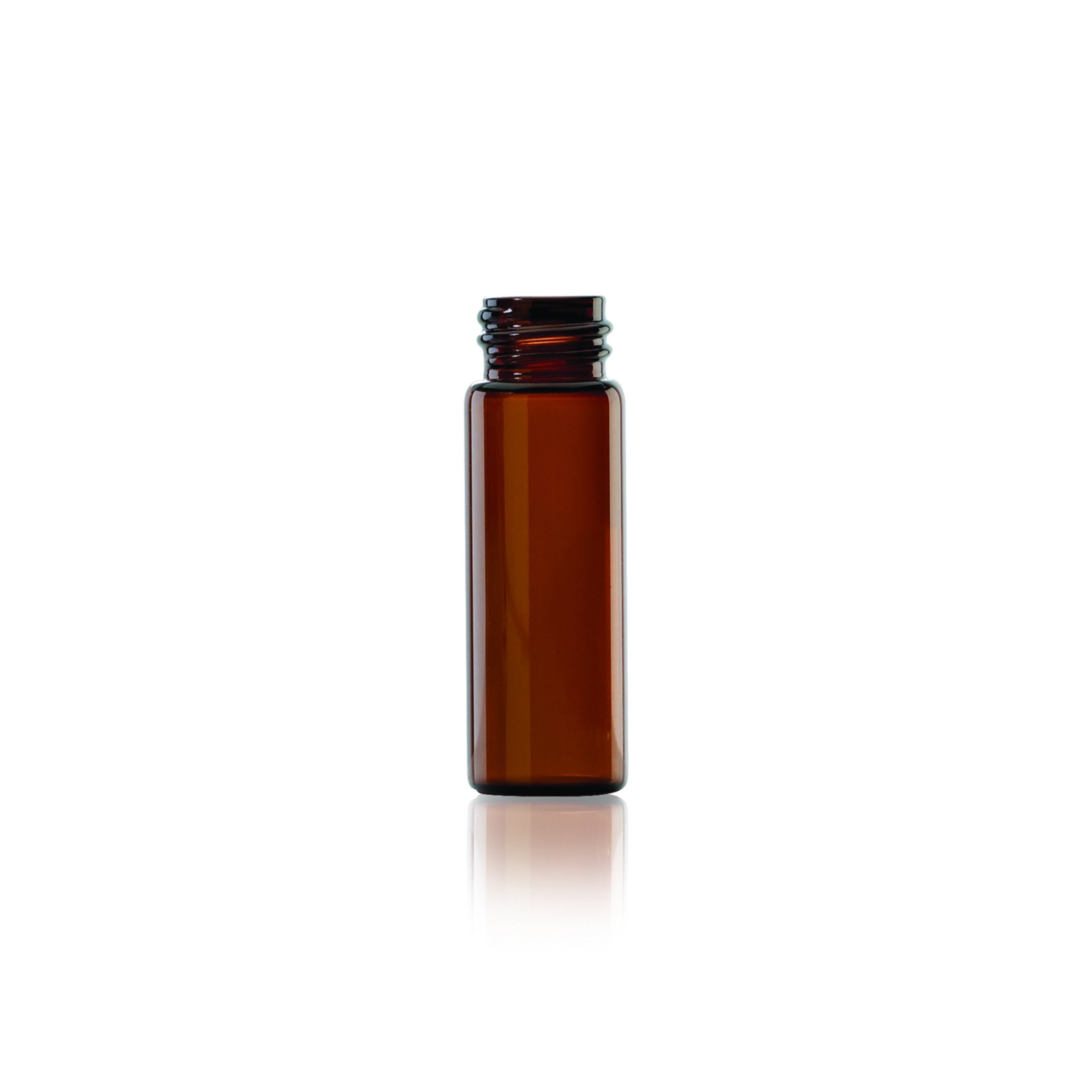 WHEATON® Screw Top Vial 15 x 45mm Screw Top Vials, Amber Without Marking Spot