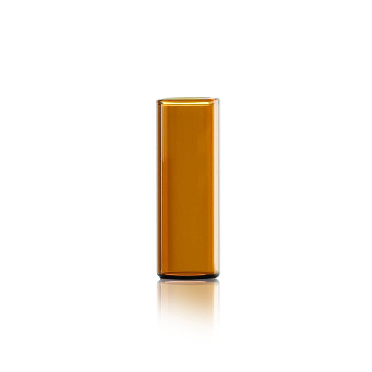 WHEATON® Shell Vial 12 x 32mm, Convenience Pack, Glass Shell Vial, Amber w/ Plug Cap, 2 mL