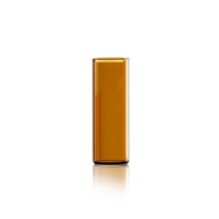 WHEATON® Shell Vial 12 x 32mm, Convenience Pack, Glass Shell Vial, Amber w/ Plug Cap, 2 mL