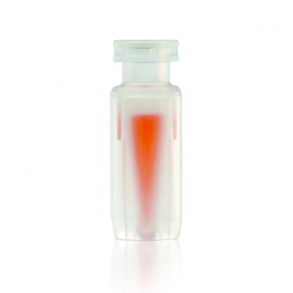 WHEATON® 12 x 32mm Polypropylene Vial With Insert, Snap/Crimp Finish, 11mm, 300µL