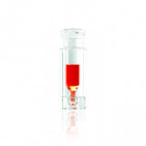 WHEATON® 12 x 32mm Plastic Vial With 0.1mL Insert, Clear Crimp Top