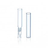 WHEATON® ABC VIALS™ 12 x 32, Limited Volume Inserts, Glass Insert With Top Spring