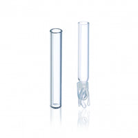 WHEATON® Standard Opening Vials 12 x 32mm, Limited Volume Inserts, Glass With Bottom Spring, 0.1mL