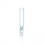 WHEATON® ABC VIALS™ 12 x 32, Limited Volume Inserts, Glass Insert With Bottom Spring