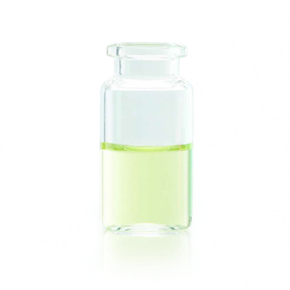WHEATON® Crimp Top Headspace Vial, Rounded Bottom, Beveled Finish, 6 mL