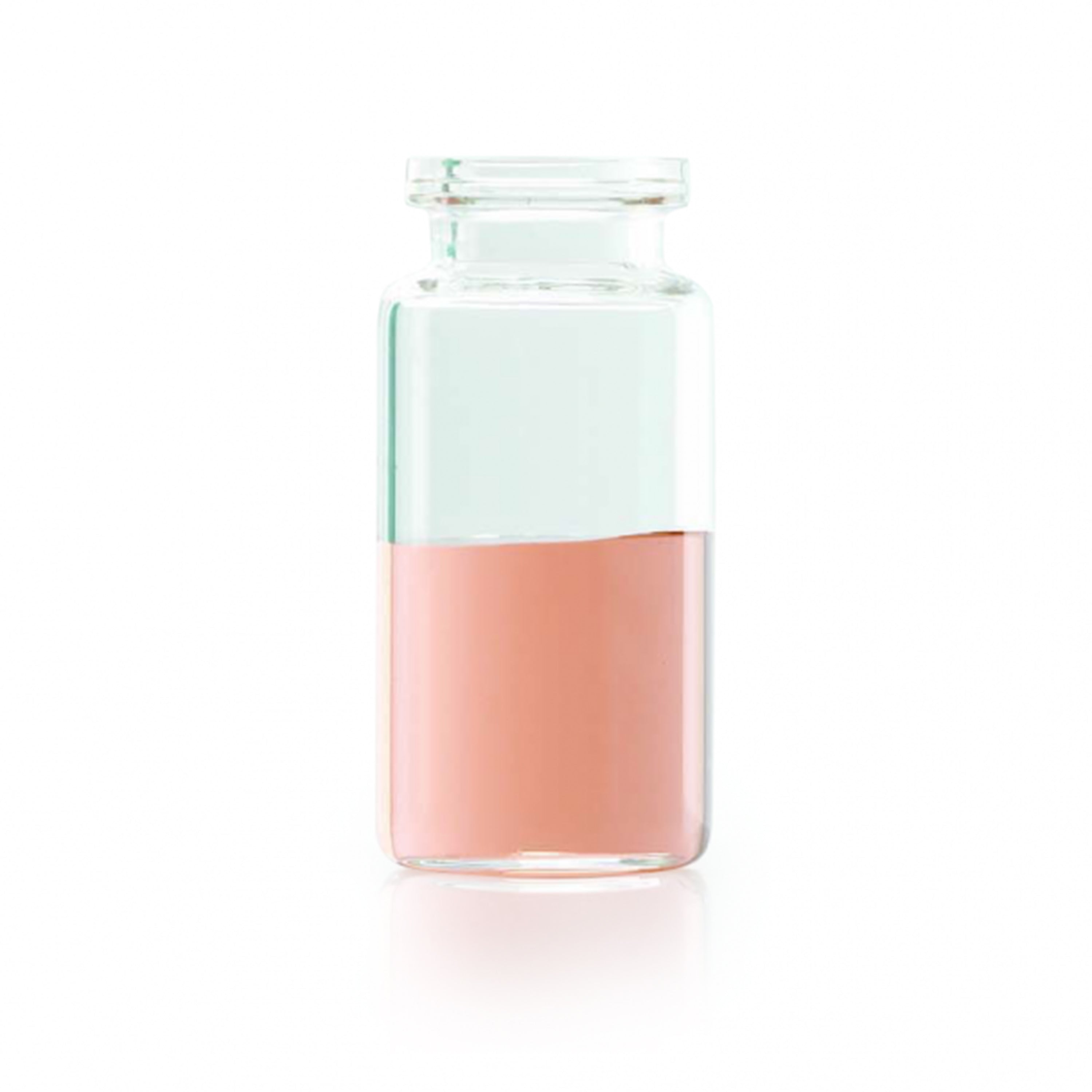 WHEATON® Crimp Top Headspace Vial, Rounded Bottom, Beveled Finish, 10 mL