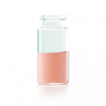 WHEATON® Crimp Top Headspace Vial, Rounded Bottom, Beveled Finish, 10 mL
