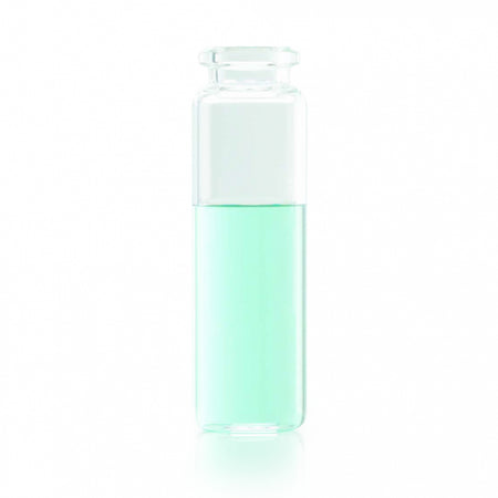 WHEATON® Crimp Top Headspace Vial, Rounded Bottom, Beveled Finish, 20 mL