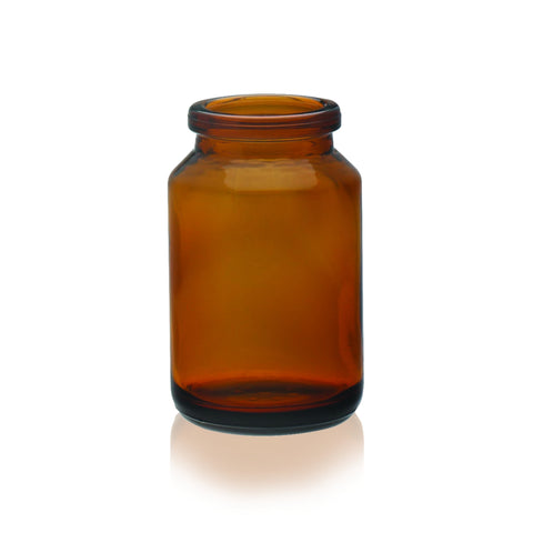 WHEATON® UNI-DOSE® Bottle and Vial, Amber Glass Bottle, 15 mL