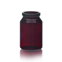 WHEATON® UNI-DOSE® Bottle and Vial, Amber PET Vial, 30 mL