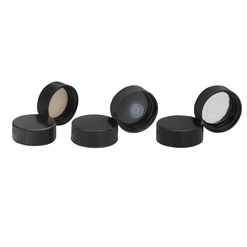 WHEATON® Black Phenolic Screw Cap