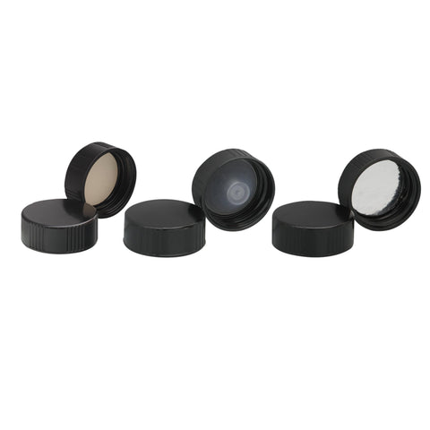 WHEATON® Black Phenolic Screw Cap