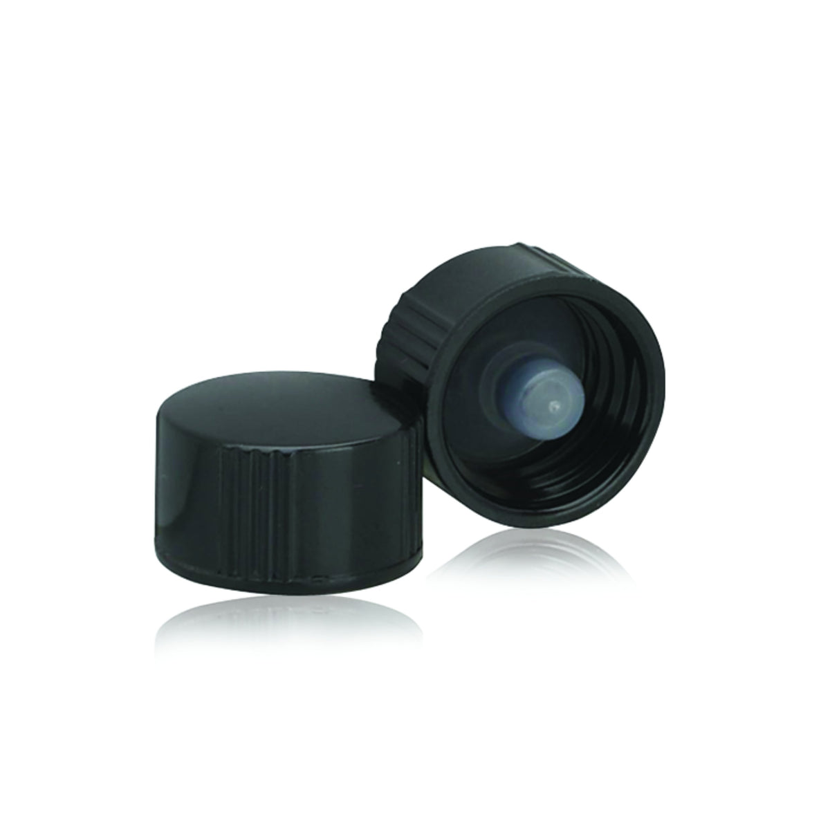 WHEATON® Black Phenolic Screw Cap