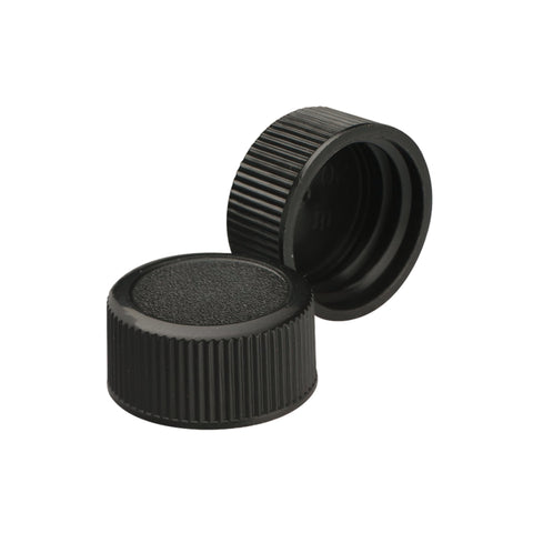 WHEATON® Black Phenolic Screw Cap, Linerless, 22-350