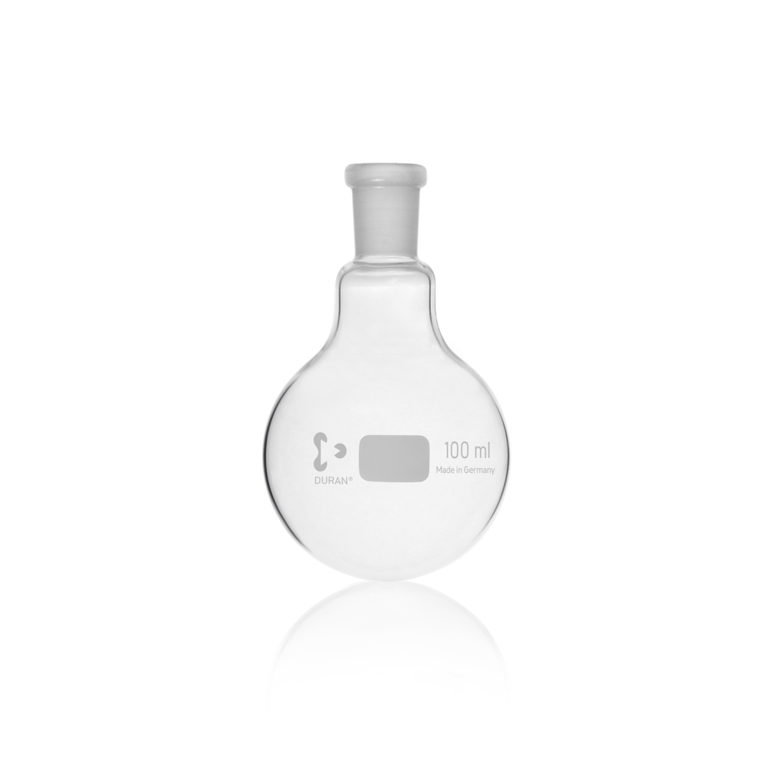 DURAN® Round Bottom Flask, NS 14/23, 100 mL - Bio Lab Consumables - DWK Life Sciences - MSE Supplies