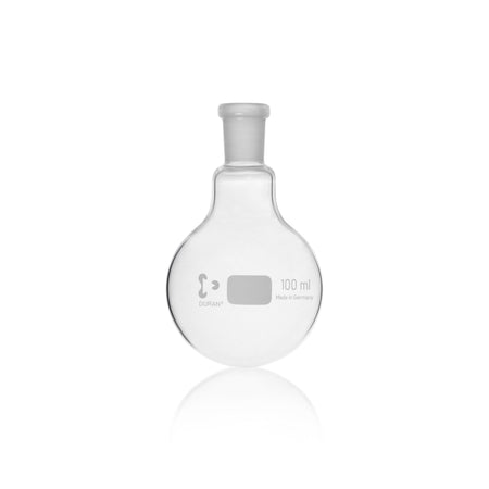 DURAN® Round Bottom Flask, NS 14/23, 100 mL - Bio Lab Consumables - DWK Life Sciences - MSE Supplies