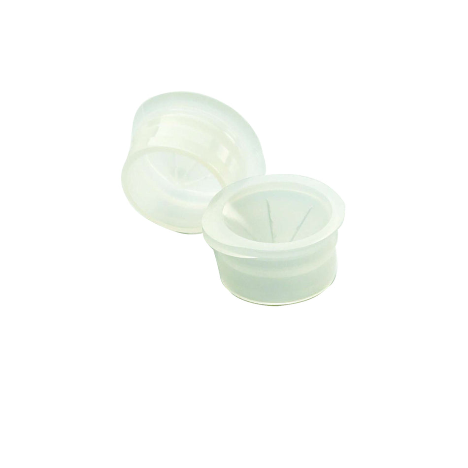 WHEATON® Shell Vial 15 x 45mm, 15mm Snap Plug Cap, Natural