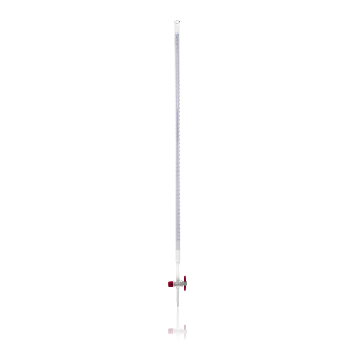 DURAN® Burette, Class AS, with Schellbach Stripe and PTFE Key, 50 mL - Bio Lab Consumables - DWK Life Sciences - MSE Supplies