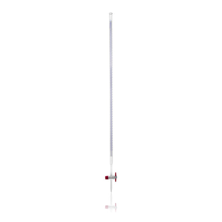 DURAN® Burette, Class AS, with Schellbach Stripe and PTFE Key, 50 mL - Bio Lab Consumables - DWK Life Sciences - MSE Supplies