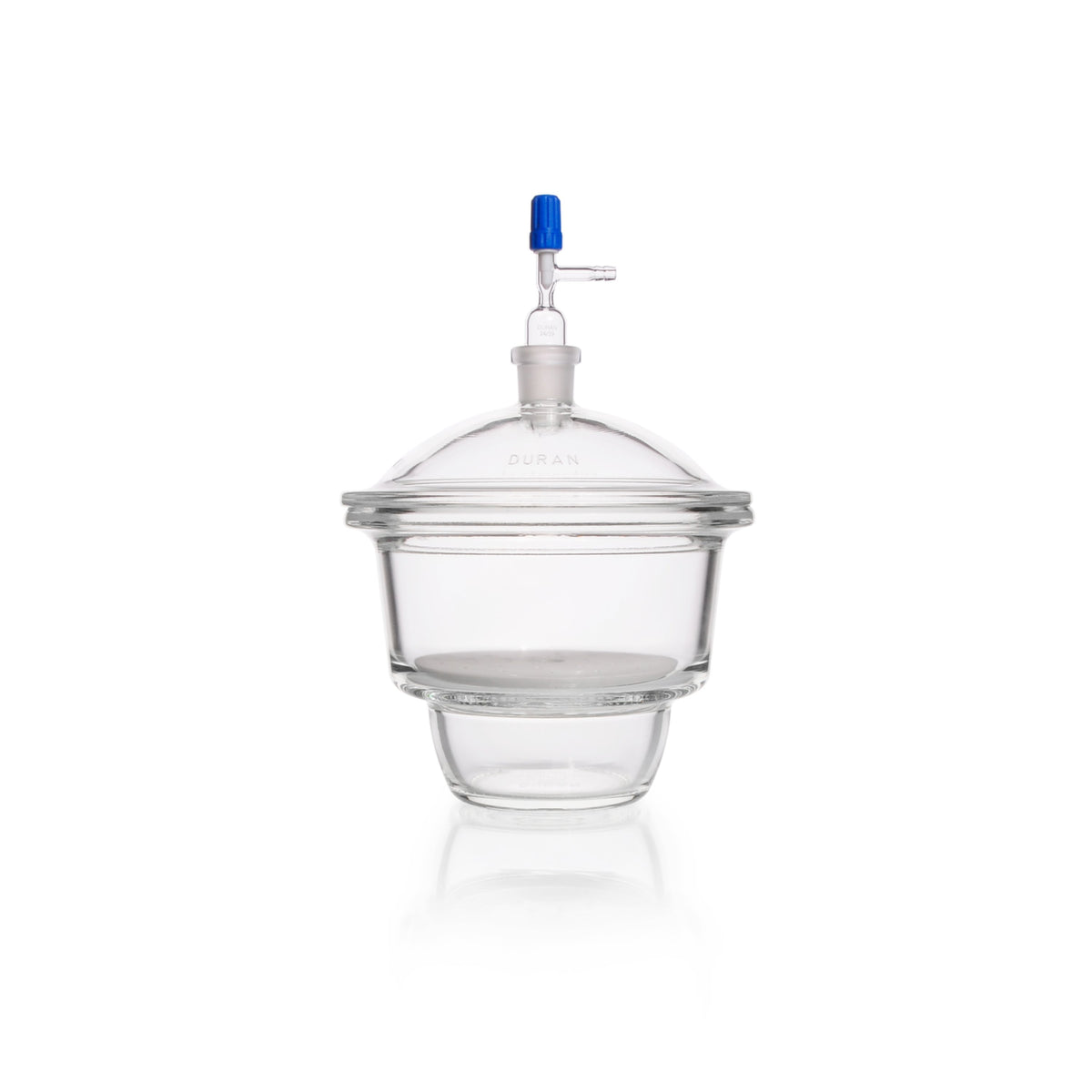 DURAN® Vacuum Desiccator Set, NOVUS Type (NS 24/29), with porcelain plate, DN 200