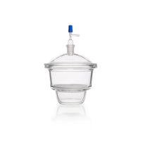 DURAN® Vacuum Desiccator Set, NOVUS Type (NS 24/29), with porcelain plate, DN 200