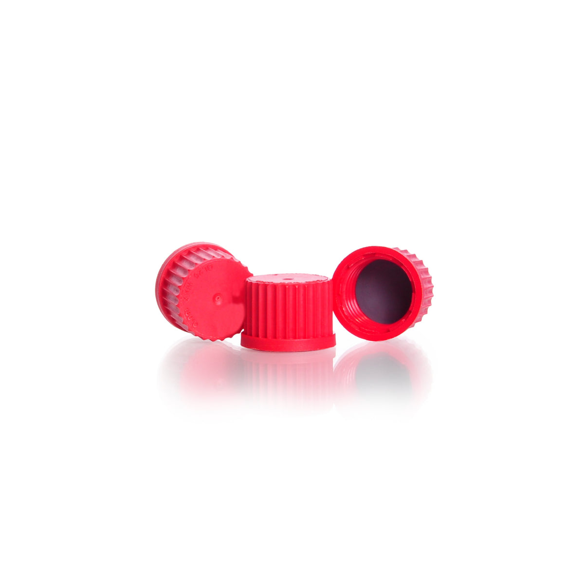 DURAN® High Temperature Screw Cap (PBT, Red), with PTFE-Coated - Bio Lab Consumables - DWK Life Sciences - MSE Supplies