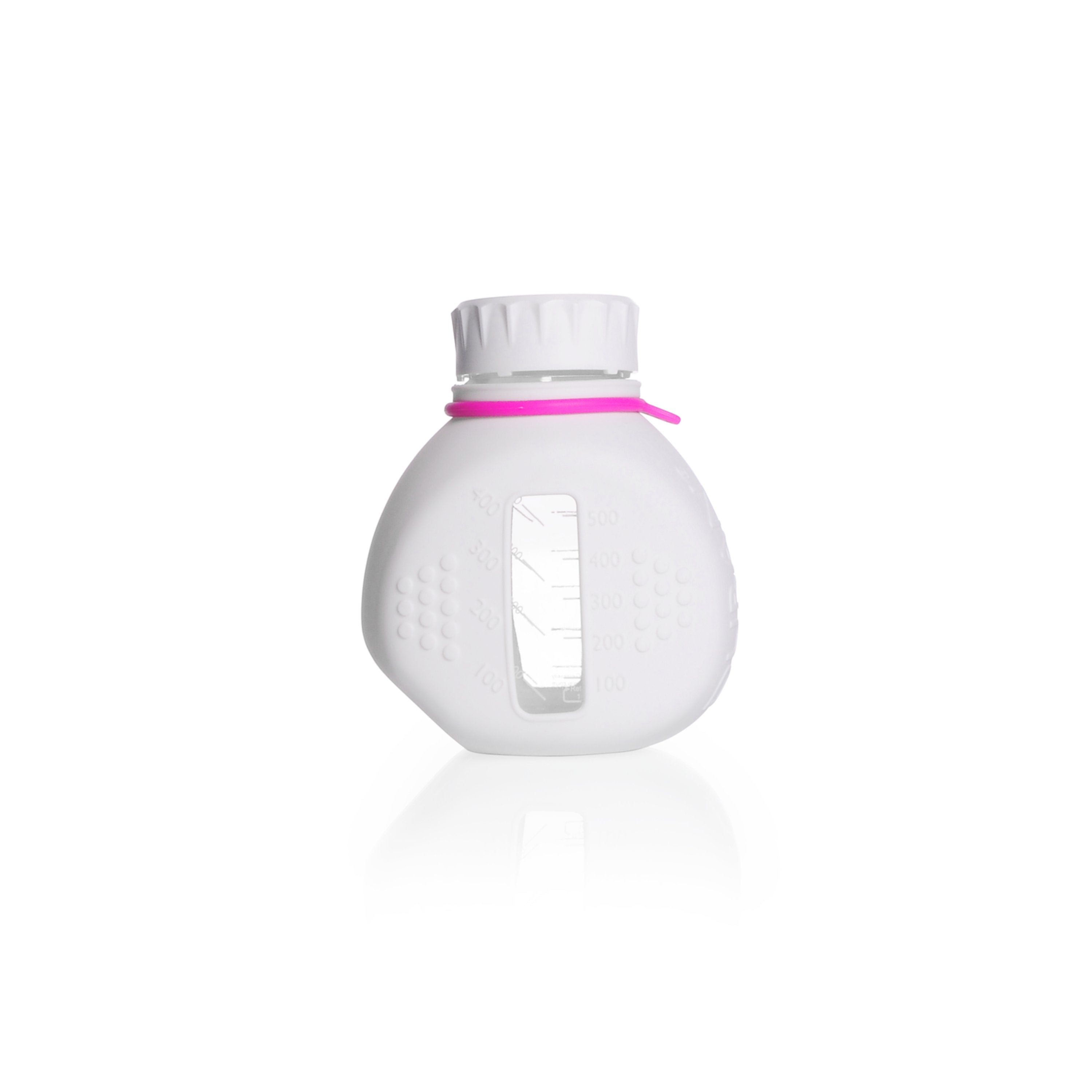 DURAN® TILT Bottle Light Shield, Silicone Rubber, White - Bio Lab Consumables - DWK Life Sciences - MSE Supplies