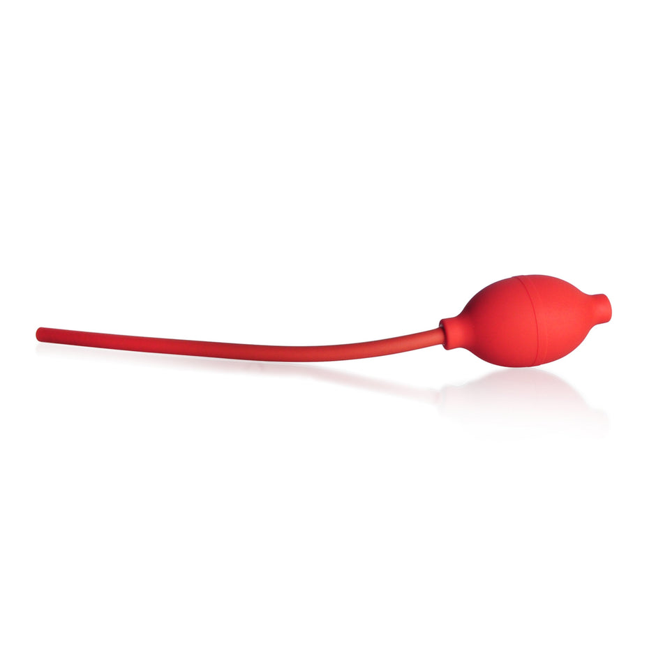 DURAN® Blowball for Automatic Burettes, with Hose Attachment and Two Valves, Red - Bio Lab Consumables - DWK Life Sciences - MSE Supplies