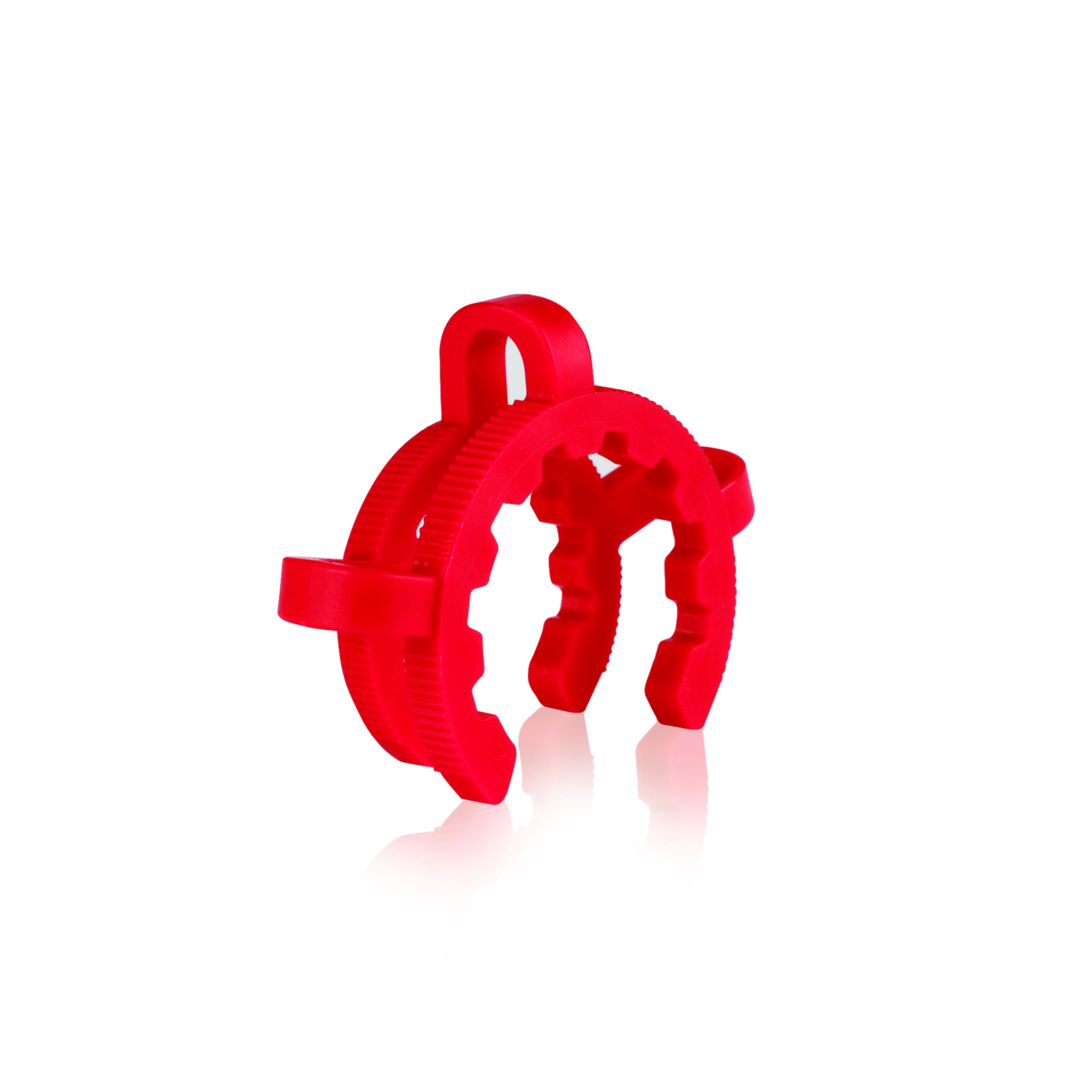 WHEATON® Standard Taper Clamp, Size 29, Red