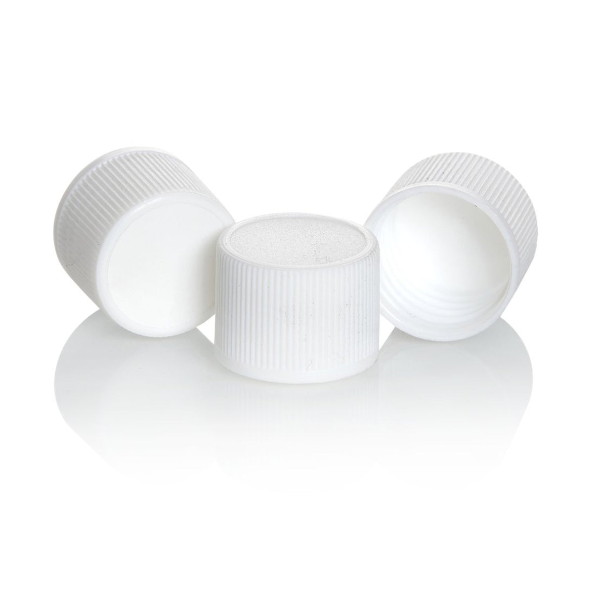 WHEATON® Cap, diagnostic, white, polypropylene, linerless, 15.5 R4
