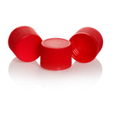 WHEATON® Cap, diagnostic, red, polypropylene, linerless, 15.5 R4