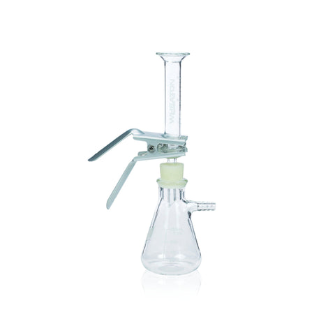 WHEATON® 25mm Filtration Assemblies With No. 5 Stopper Connections and Fritted Glass Support - Bio Lab Consumables - DWK Life Sciences - MSE Supplies
